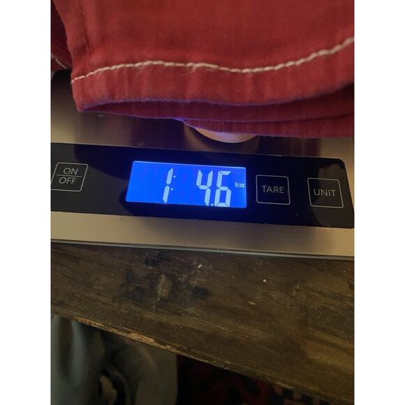 True Religion Jeans Red and White Stitch Vintage Red Size 29 RARE - Picture 14 of 16